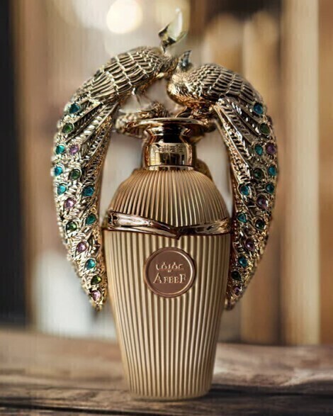 Caixa e Frasco Afeef Lattafa